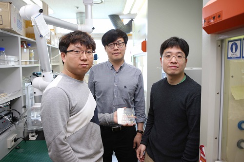 Research team of Professor Park, Professor Jung, and research fellow Gao Min