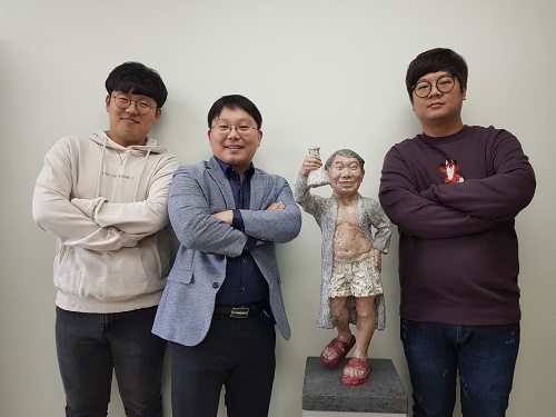 Prof.Han and authors