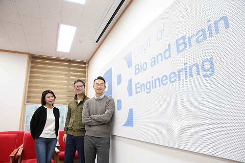  (from left: PhD candidate Su Jin An, Dr. Jee Hang Lee and Professor Sang Wan Lee)