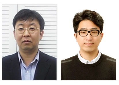 (from left: Professor Yeunwoo Cho and PhD Jaeho Chung)