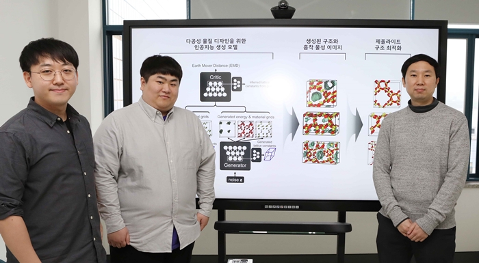 김지한 교수, 인공지능 이용한 다공성 물질 역설계 기술 개발 이미지1