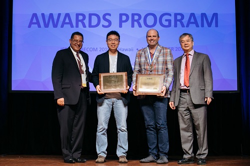 Professor Junil Choi (second from the left)