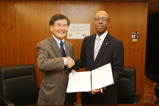 KAIST, 미국 캘리포니아주립대학교(어바인 소재)와 협력 협정 체결 이미지