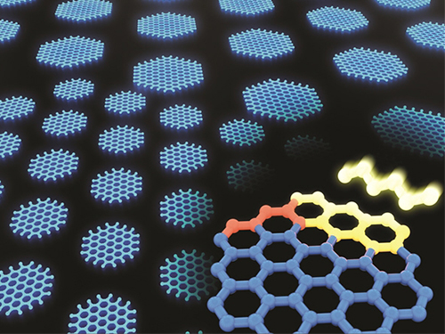 Synthesizing Single-Crystalline Hexagonal Graphene Quantum Dots 이미지