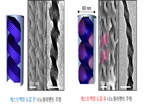 윤동기 교수, 금속에 버금가는 정렬도 갖는 액정 개발 이미지