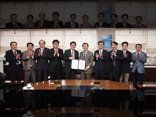 KAIST-SBCK, 인공지능 등 미래기술 연구 위해 산학협력 협약 이미지