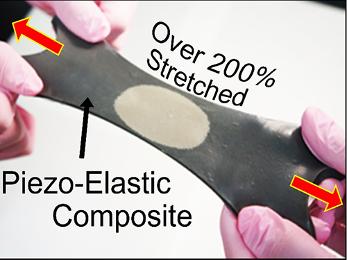 KAIST Researchers Develops Hyper-Stretchable Elastic-Composite Energy Harvester 이미지