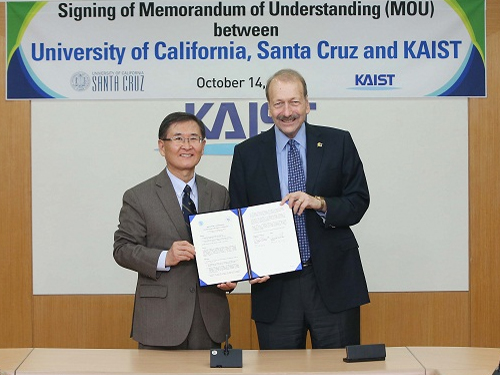 KAIST and University of California, Santa Cruz, Agree to Cooperate 이미지