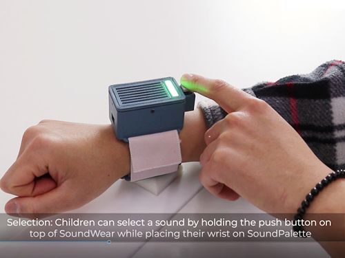 ‘SoundWear’ a Heads-Up Sound Augmentation Gadget Helps Expand Children’s Play Experience 이미지