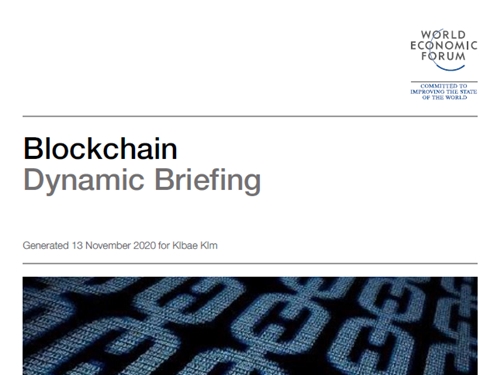 한국4차산업혁명정책센터, WEF 트랜스포메이션 맵  공동 큐레이터 선정 이미지