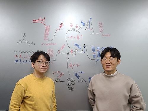 빛에 담긴 비대칭성을 증폭하는 카이랄 초분자 형성원리 규명 이미지
