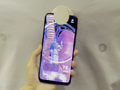 See-through exhibitions using smartphones: KAIST develops the AR magic lens, WonderScope 이미지