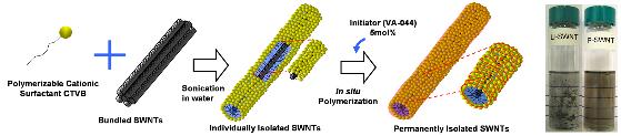 Research Outputs over Carbon Nanotube by Prof. Choi Selected as Research Highlight by ACS 이미지