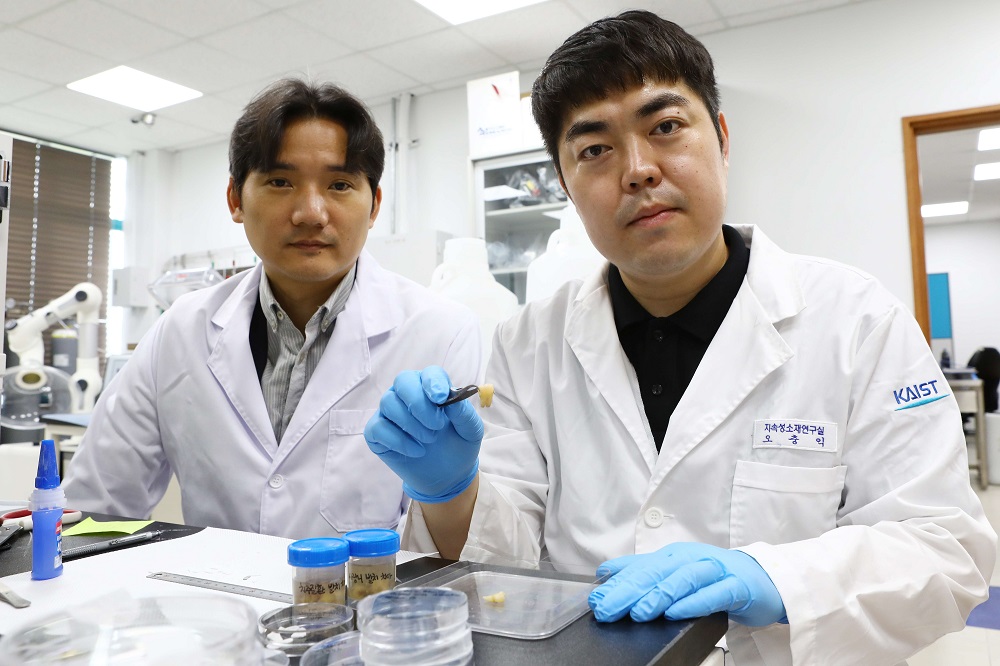 Professor Seungbum Hong (left) and Dr. Chungik Oh (right)