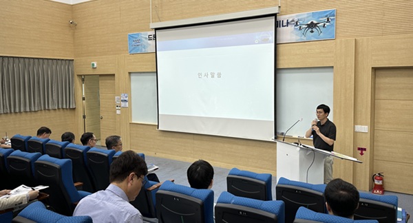 노민균 기계공학과 교수 환영사 (代 윤용진 KAIST 방산특화 개발연구소장)
