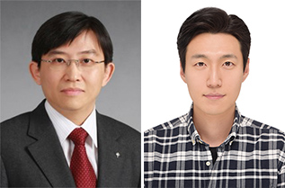 (왼쪽부터) 김상욱 교수, 정홍주 박사과정