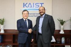 사우디 아람코 CTO 접견 이미지